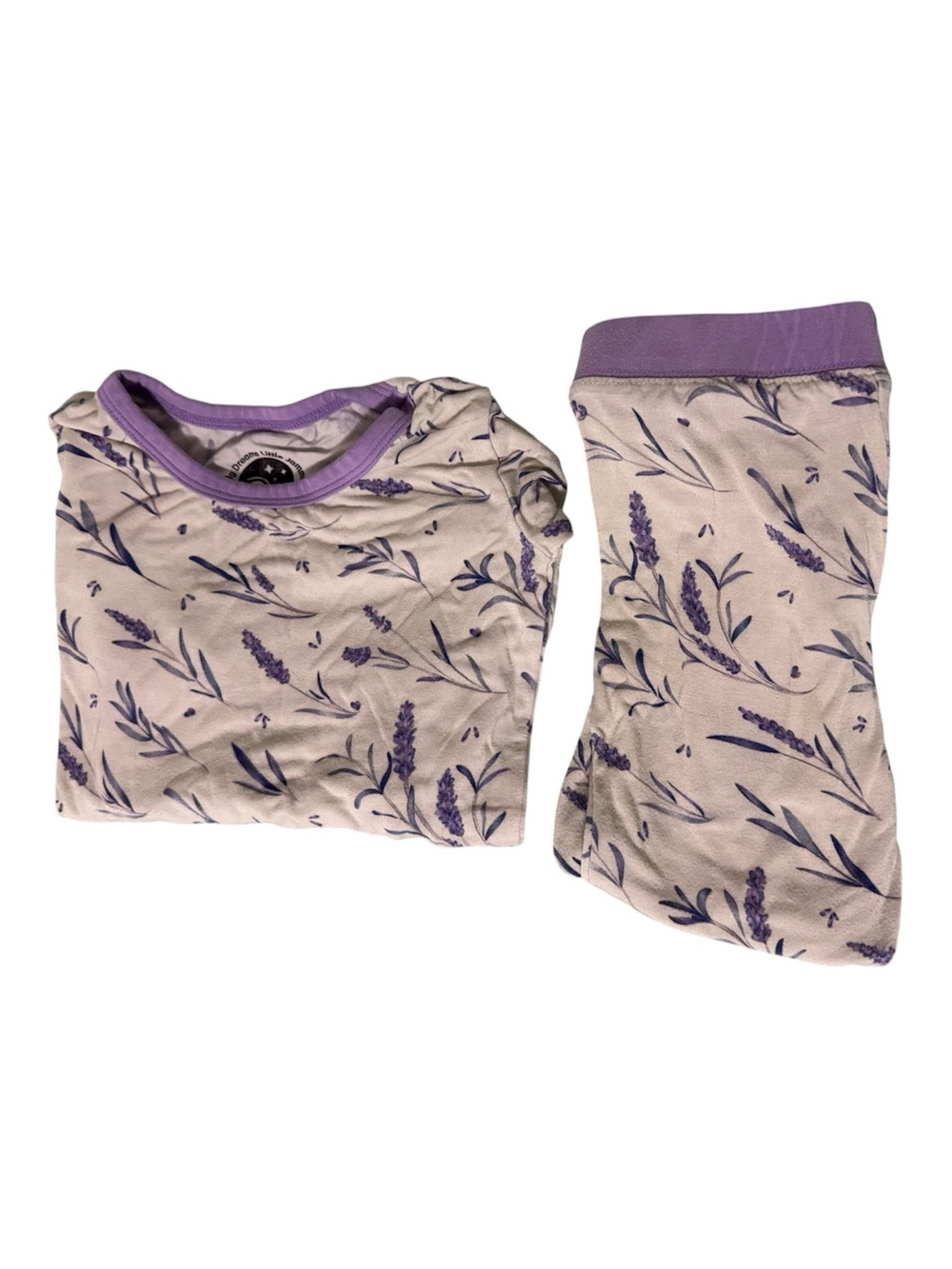 Big Dreams Little Jammies bamboo pj set
